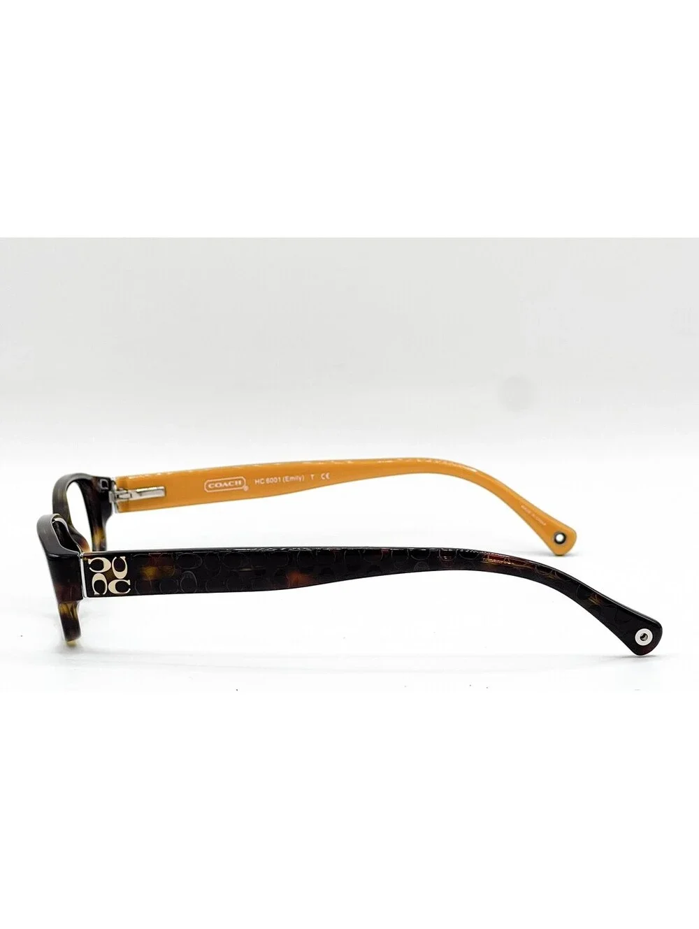 Coach Hc 6001 5055 Dark Tortoise Authentic Eyeglasses 50-15-135
